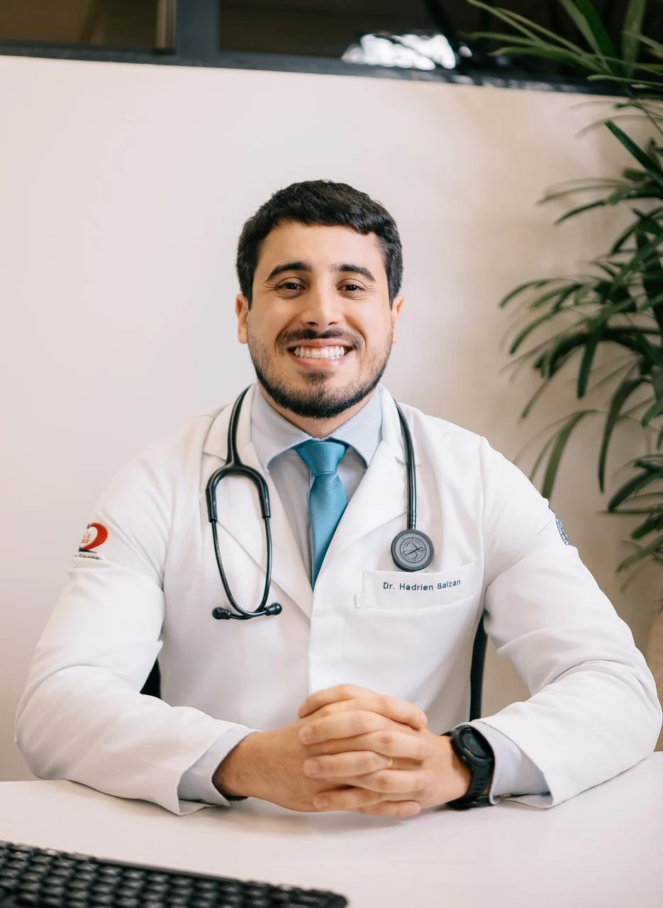Dr. Hadrien Balzan, cardiologista da equipe InCor